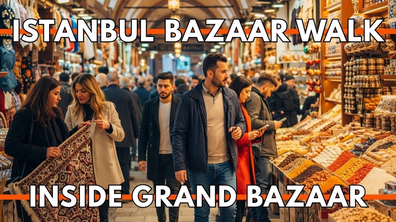 ISTANBUL TURKEY 2026 4K WALKING TOUR | The Real Grand Bazaar Experience in Istanbul