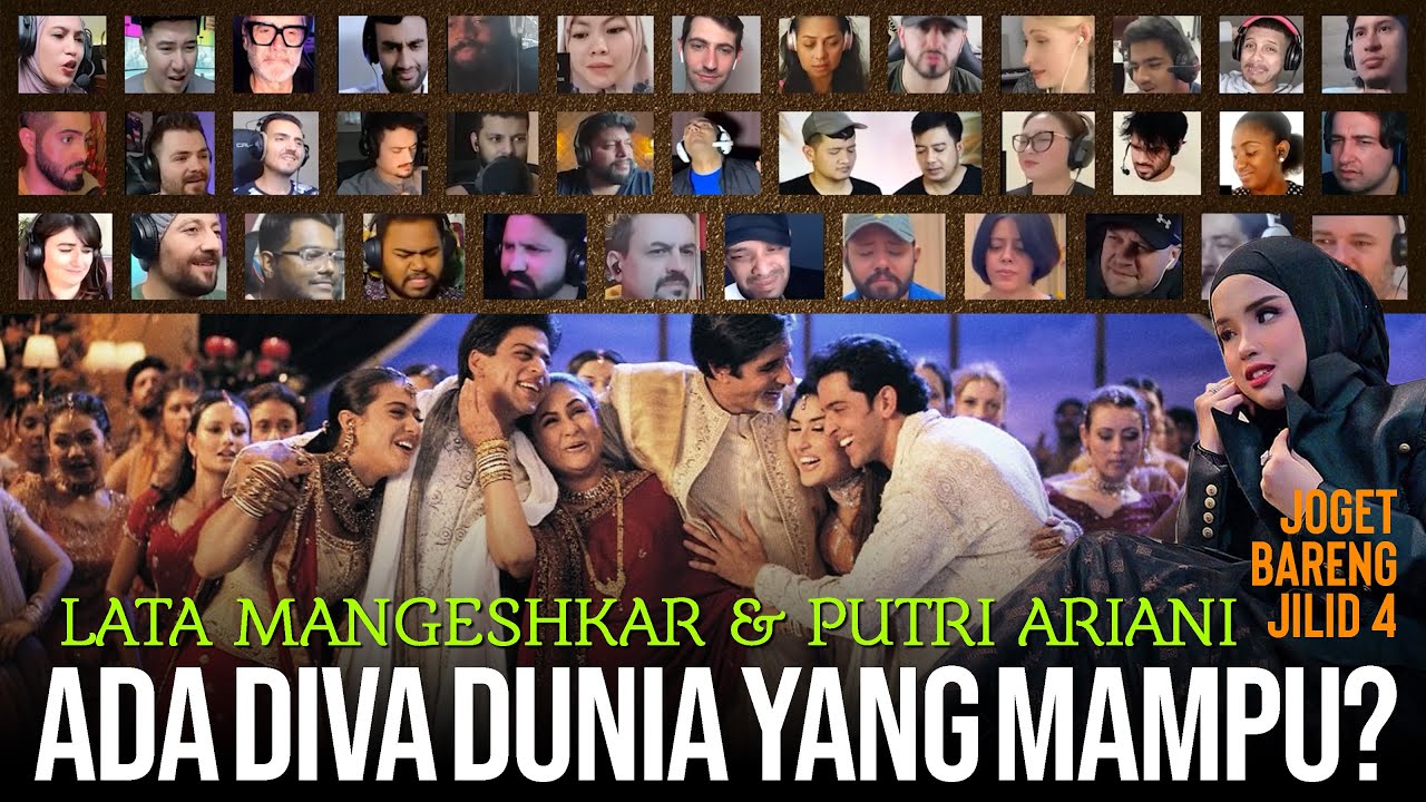 ADA DIVA DUNIA YANG SANGGUP? - Putri Ariani & Lata Mangeshkar Kabhi Khushi Kabhie Gham 4