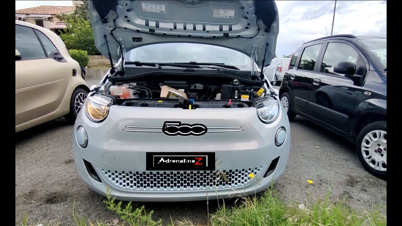 Sostituire le lampadine H4 dei fari anteriori della Fiat 500e elettrica da alogene a led bianche
