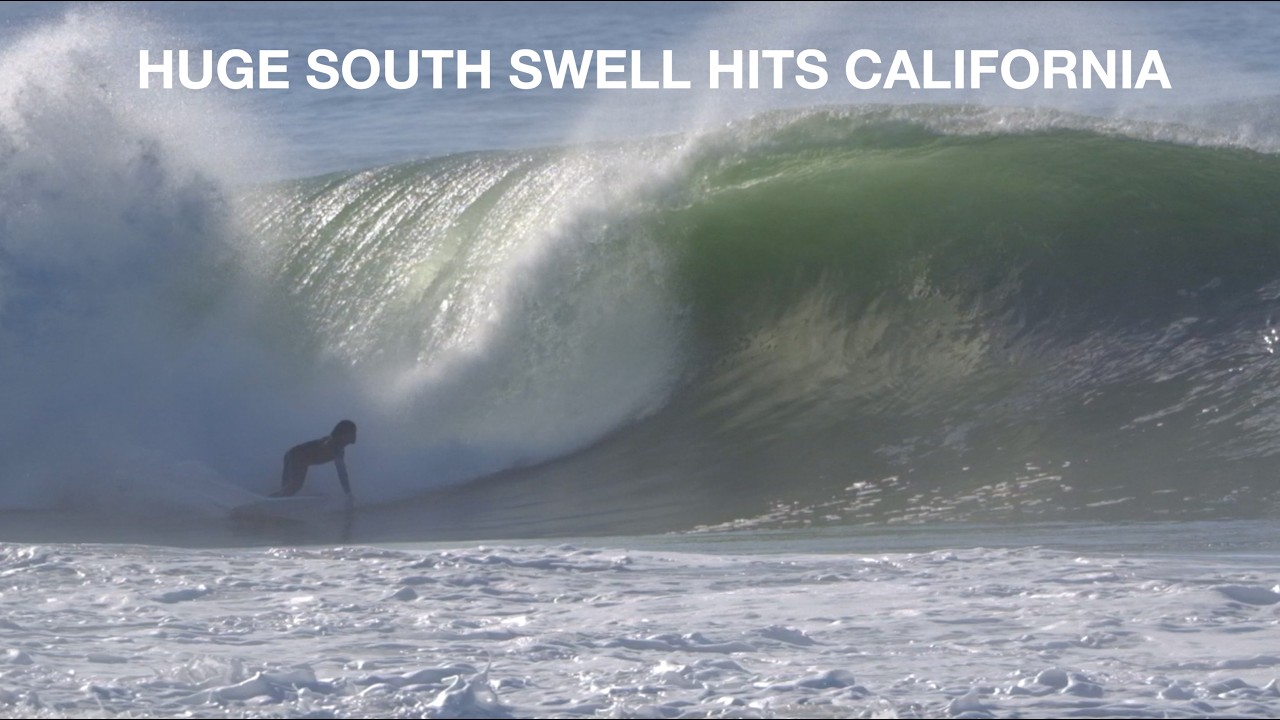 Pat Curren - SOUTH SWELL POUNDS CALIFORNIA - SECRET SPOT NORTH OF THE WEDGE