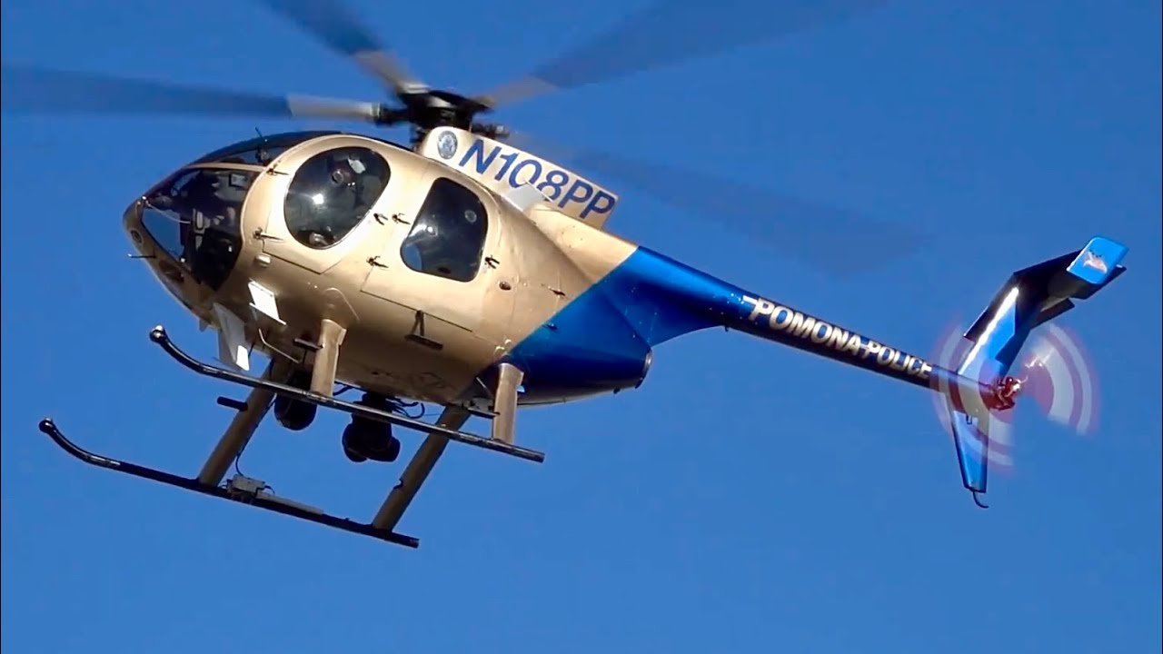 McDonnell Douglas Helicopter MD500E | HAI Heli-Expo 2024 Fly-In #helicopter #aviation #cool #police