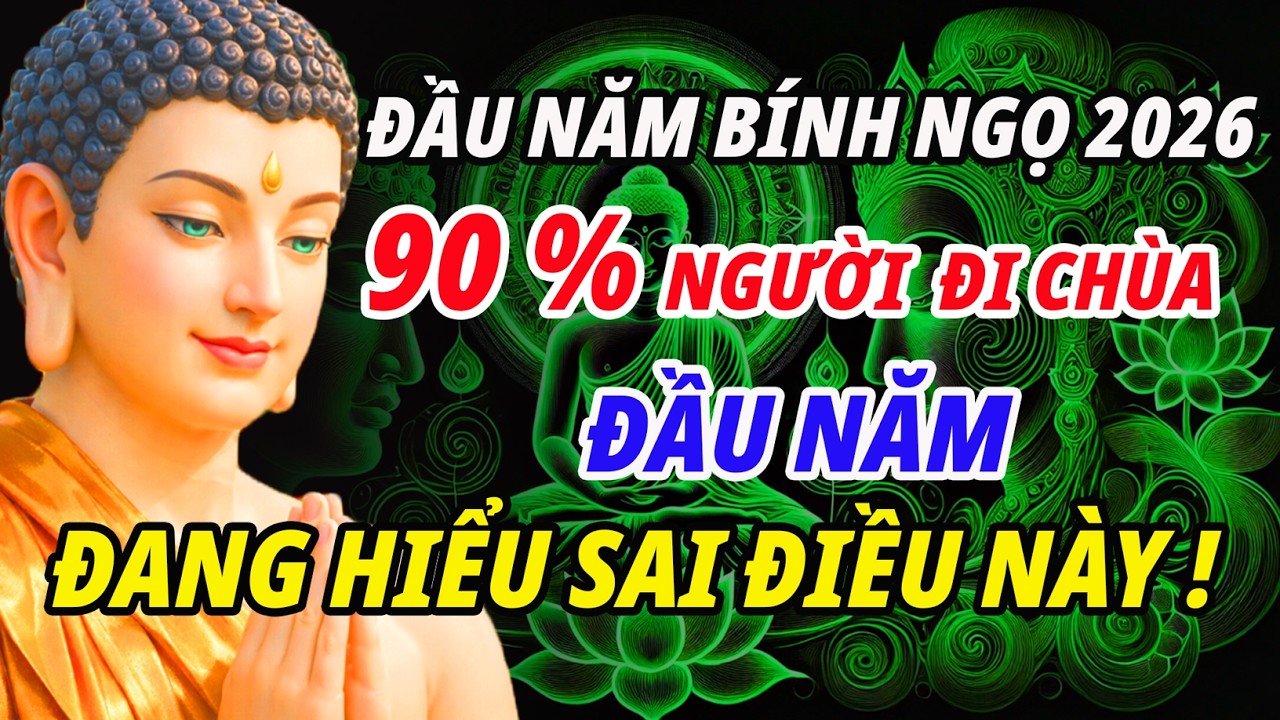 Đầu Năm Bính Ngọ 2026 - Đi Chùa Đầu Năm Sao Cho Đúng? Nhiều Người Đang Hiểu Sai