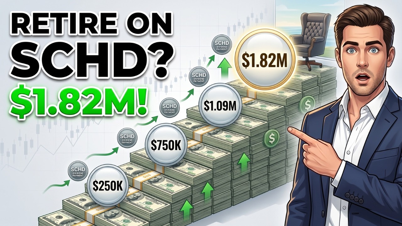 Можно ли реально выйти на пенсию на дивиденды SCHD? (Реальные цифры)