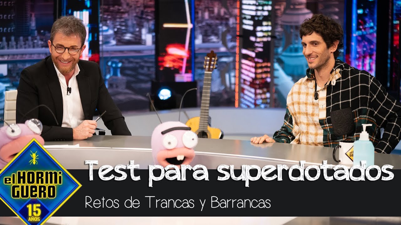 Trancas y Barrancas hacen todo lo posible para confundir a Quim Guti&eacute;rrez - El Hormiguero