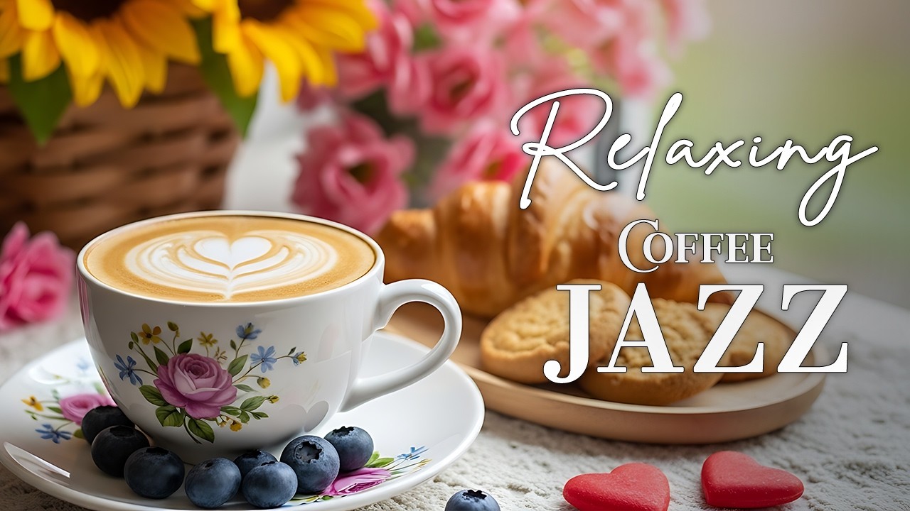 Relaxing Coffee Jazz ☕ Smooth Bossa Nova Background for Calm Moods, Focus & Easy Days