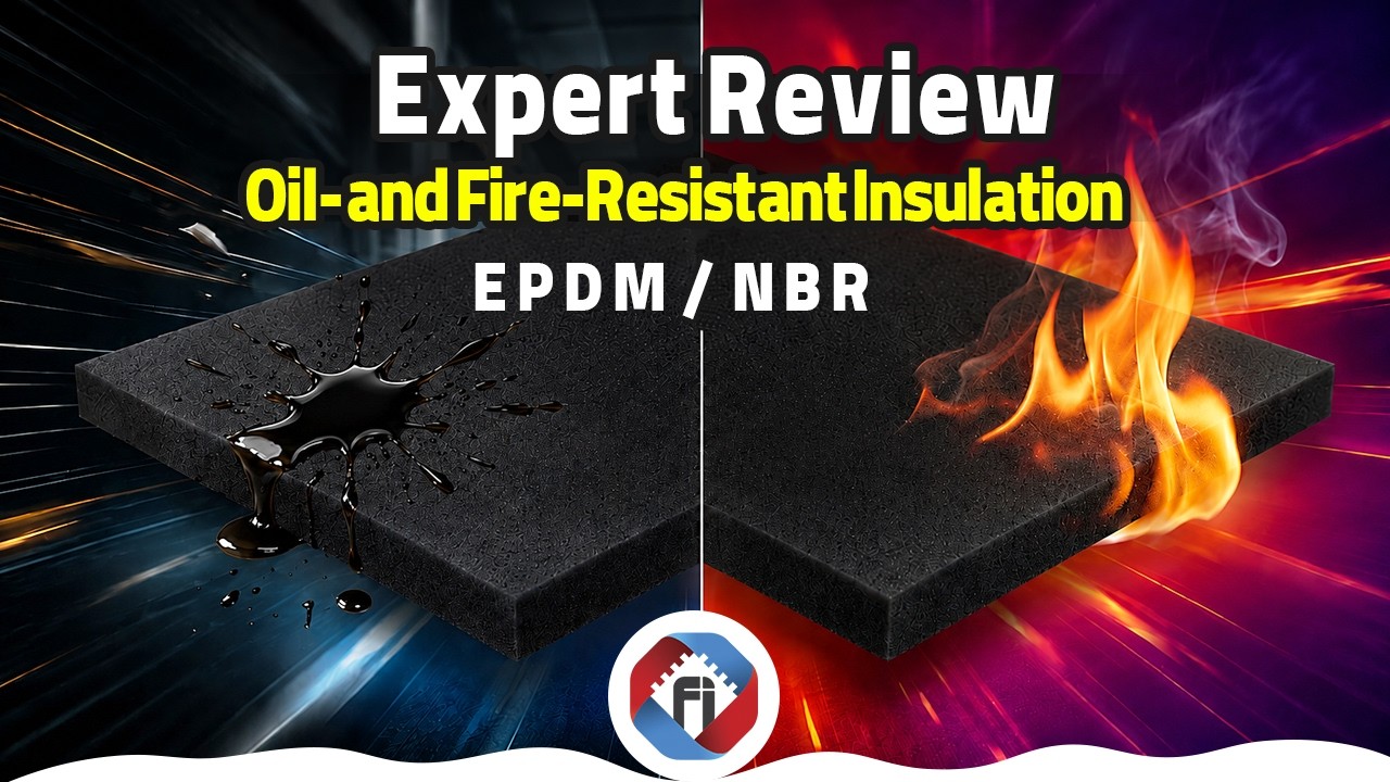 EPDM/NBR Foam - Foamiran | Specialized Review of Oil-Resistant and Fireproof Insulation