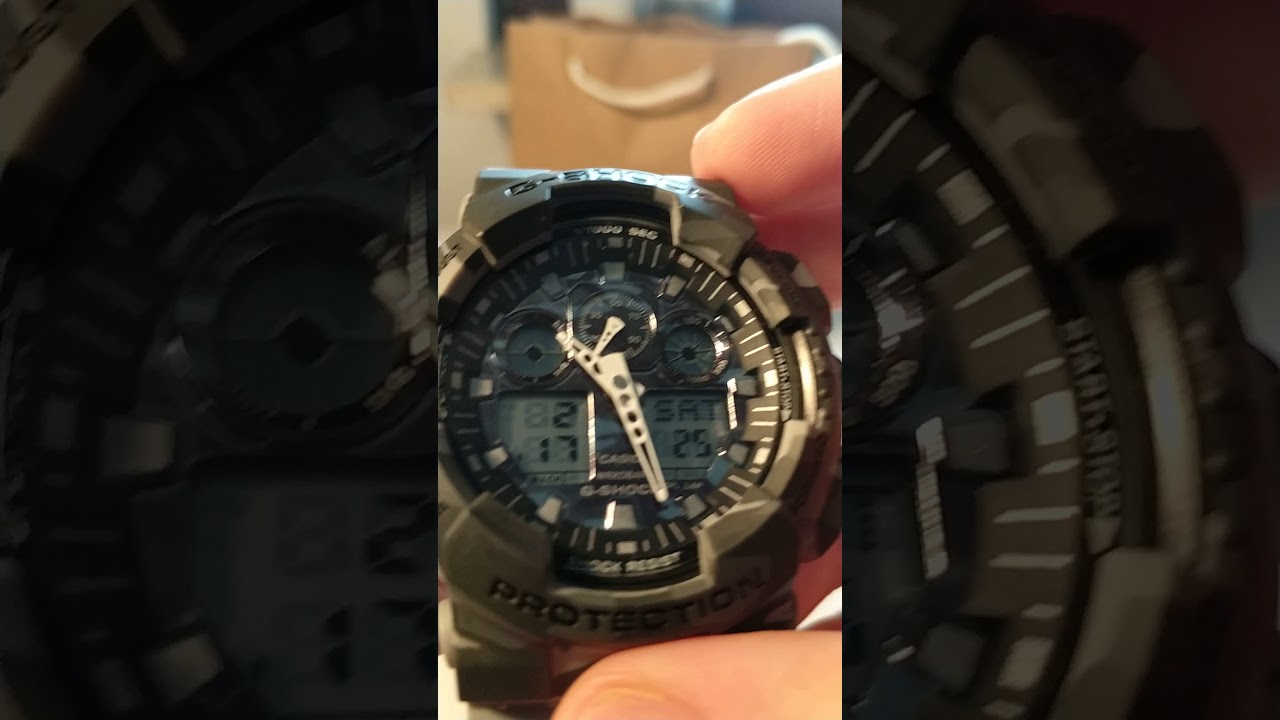 Casio G-Shock GA-100CM-8A prawie idealna podróbka