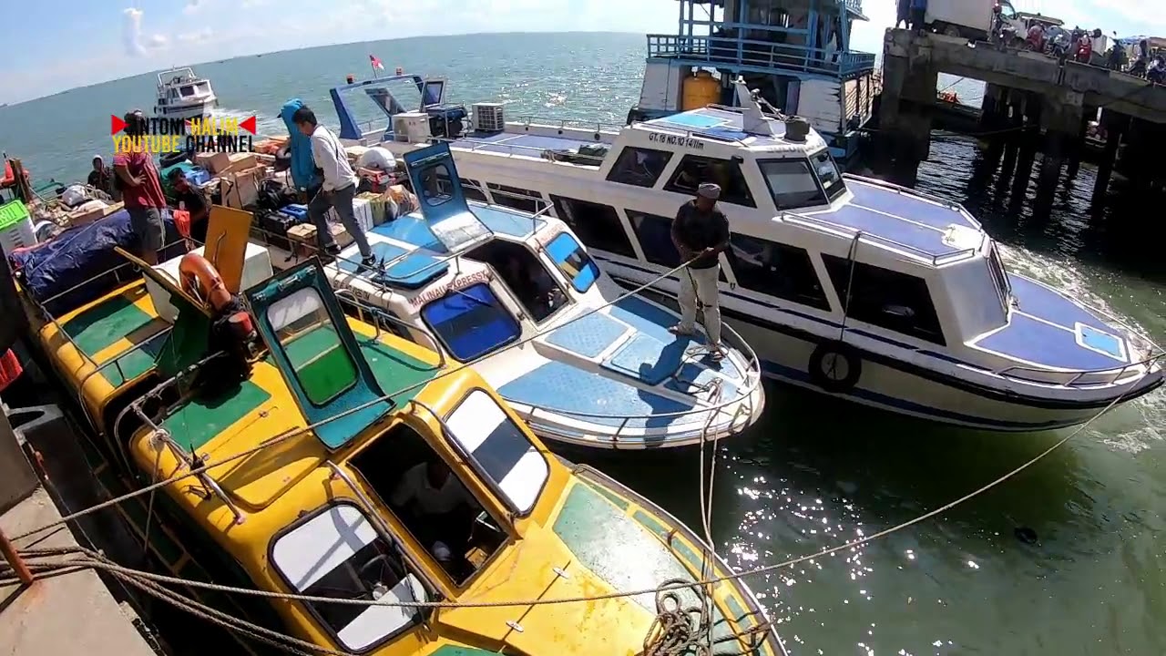 Speedboat penumpang antar pulau / kabupaten di Kalimantan Utara