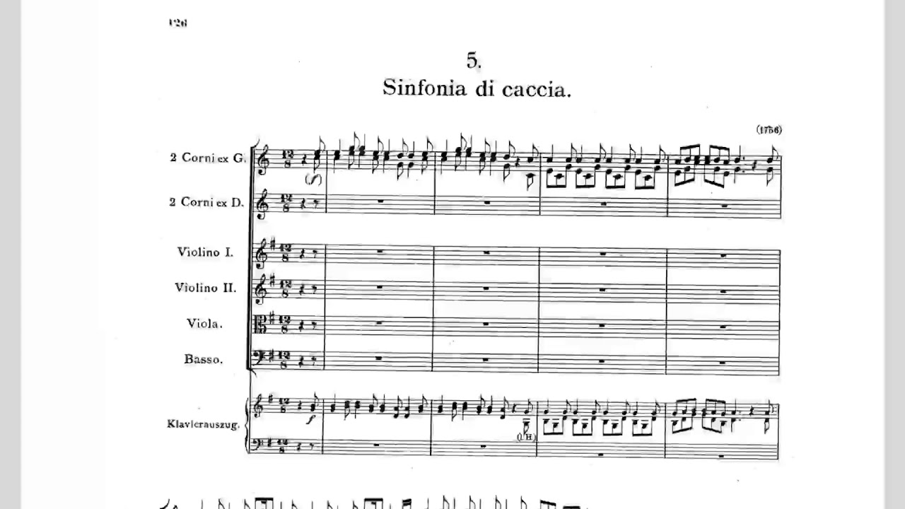 LEOPOLD MOZART: SINFONIA DA CACCIA