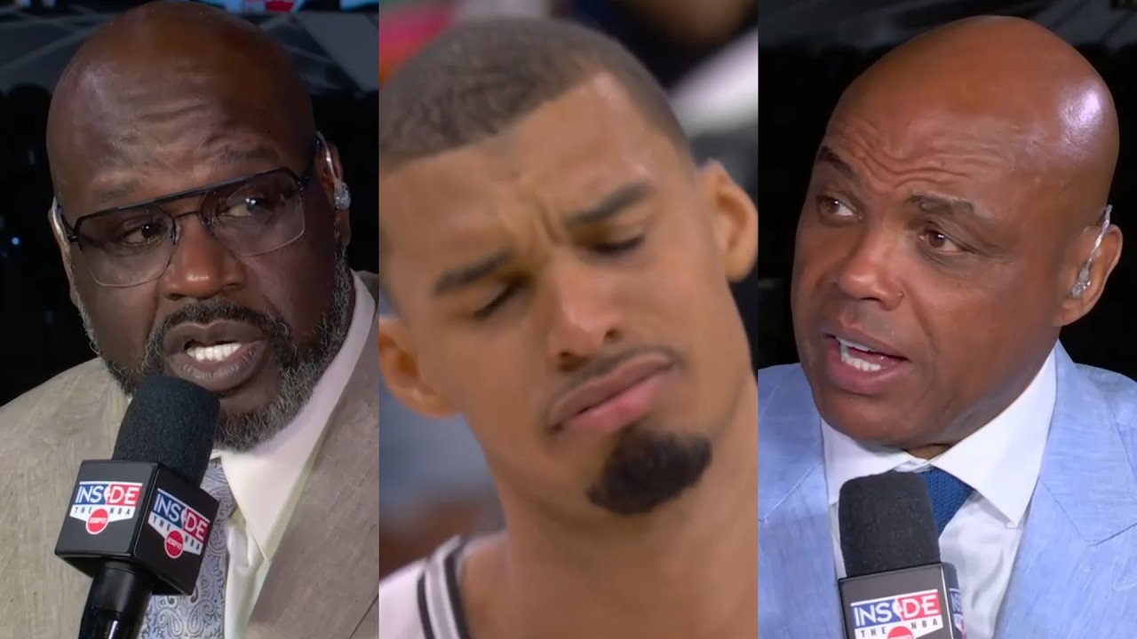 Шак разносит Уэмби, а Inside the NBA реагирует на концовку 2-й игры