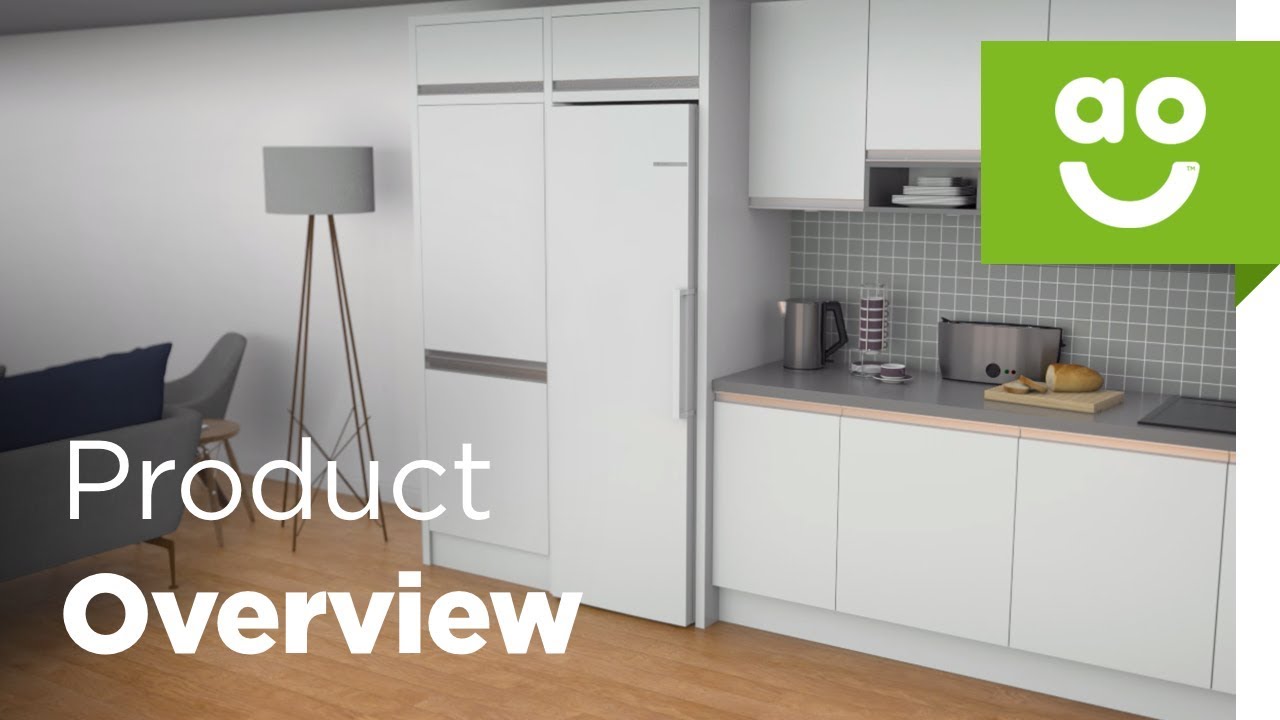 Bosch Fridge KSV36VW3PG Product Overview | ao.com