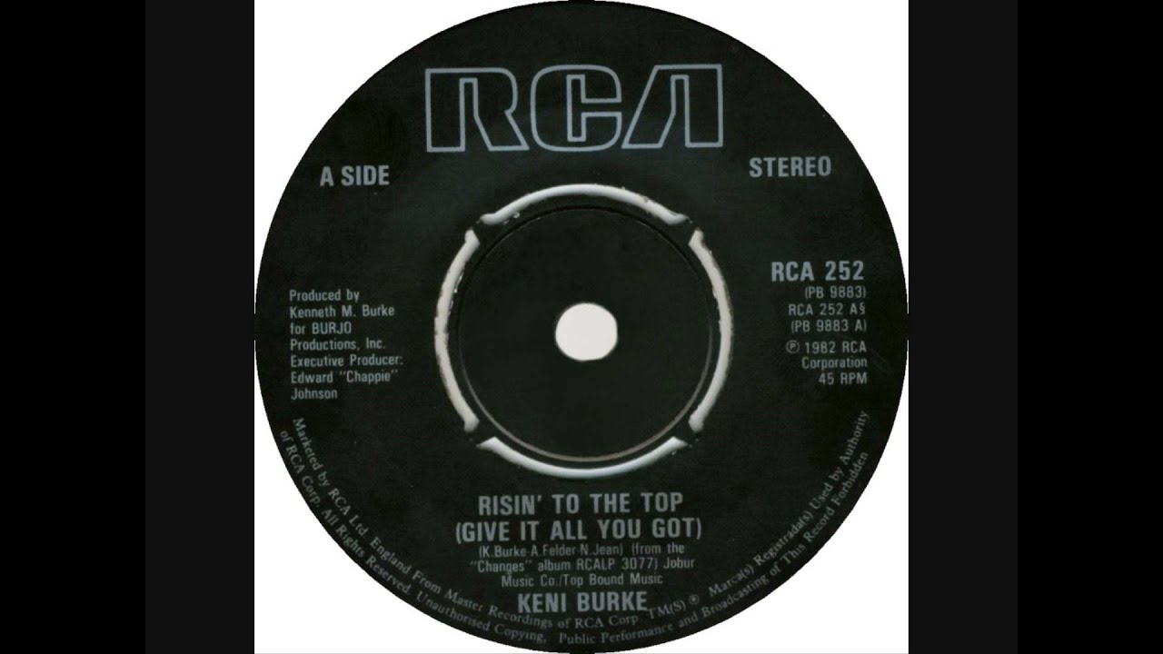 Keni Burke - Risin' To The Top (Dj 