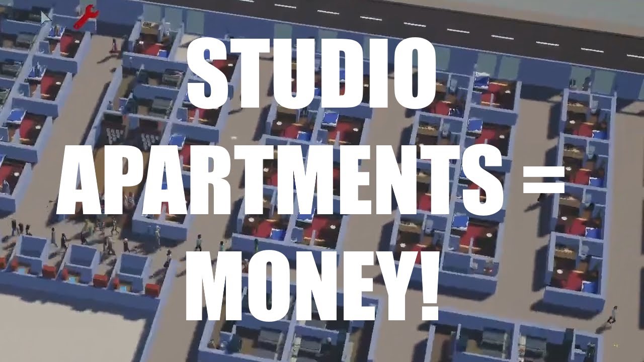 Building lots of Studio Apartments in Highrise Mogul #2