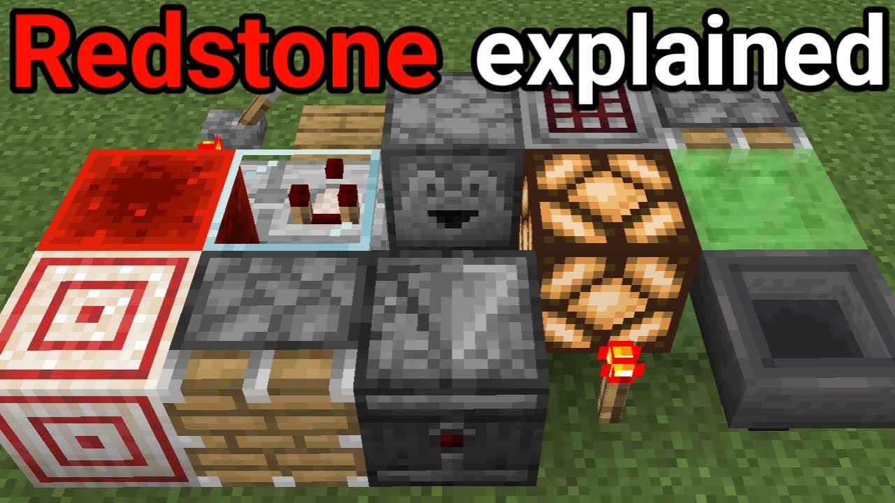I explained every redstone components tutorial for beginners (Tagalog)
