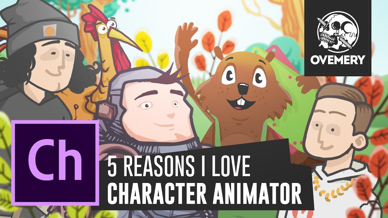I love working in Adobe Character Animator!