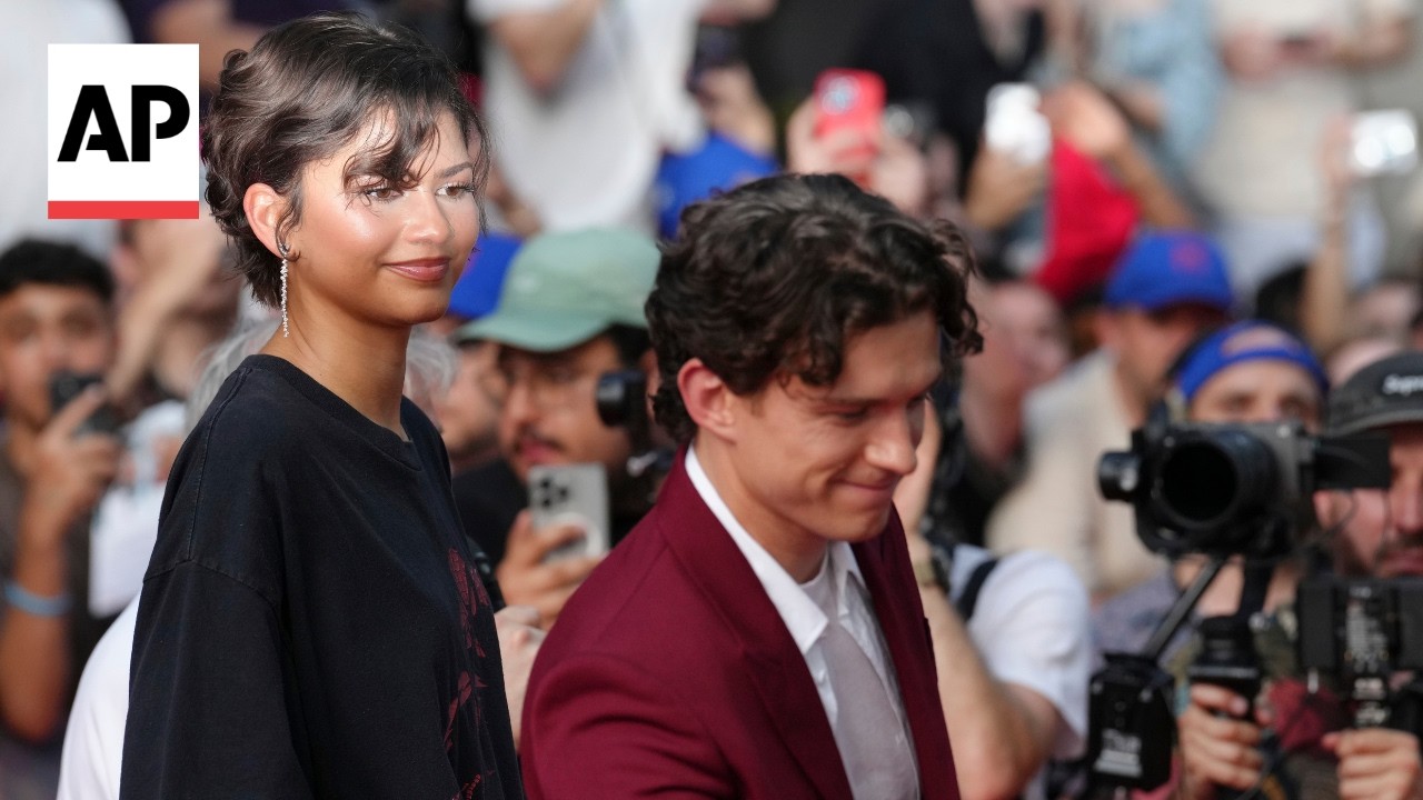 Tom Holland and Zendaya meet fans in Paris during 'Spider-Man: Brand New Day' tour