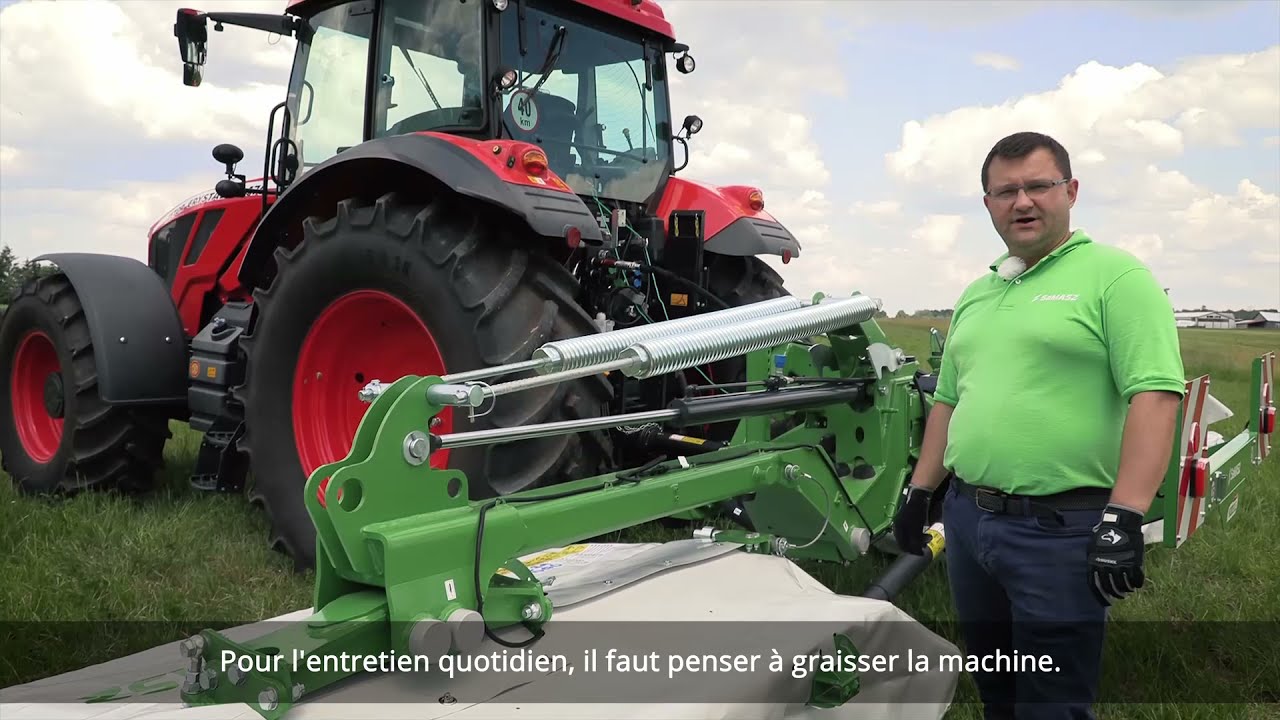 Comment connecter la faucheuse KDD 941 de SaMASZ ?