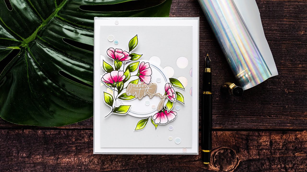 Yippee for Yana: Stamping & Hot Foiling