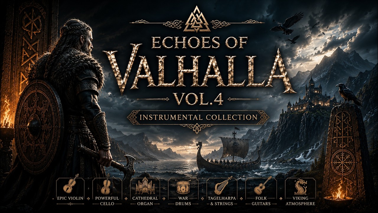 ECHOES OF VALHALLA VOL. 4 ⚔️ Viking Music for Warriors, Kings & Legends