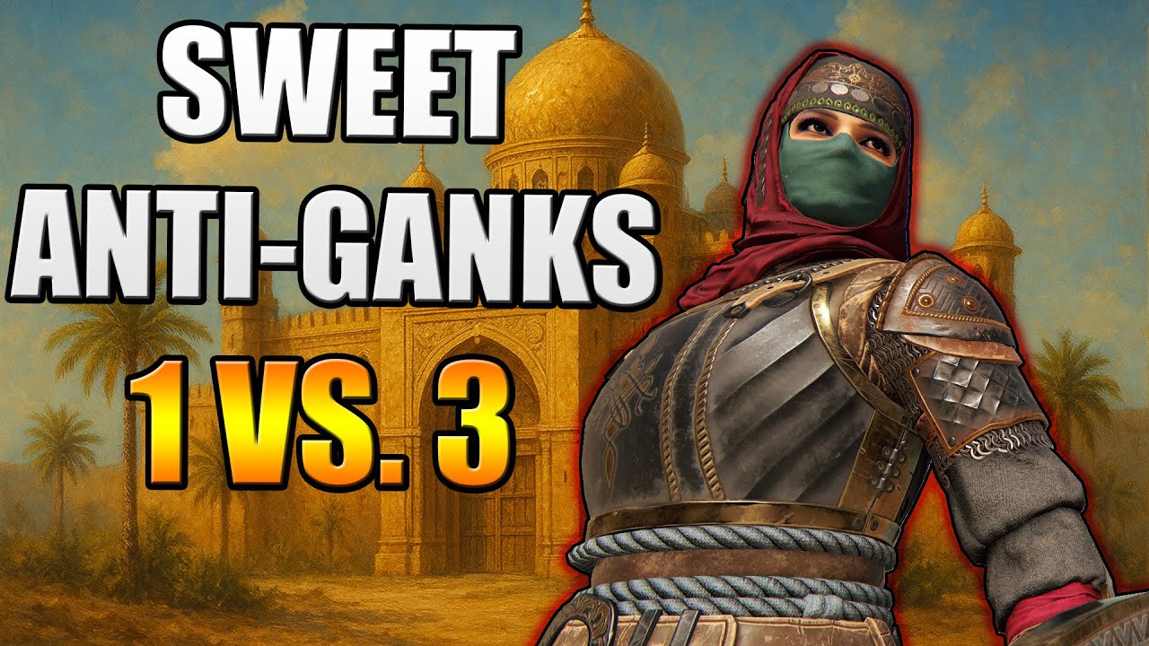 WILD 1 vs. 3 Anti-Ganks - Mia Afeera is Ungankable | For Honor