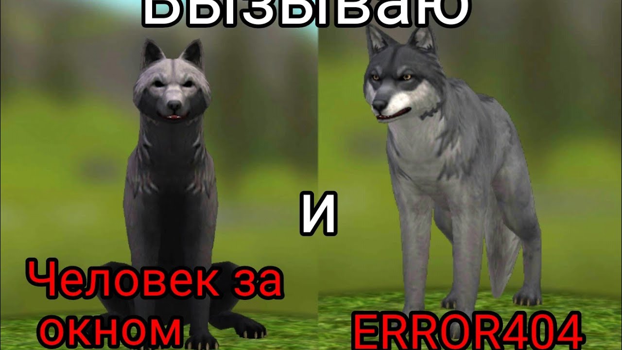 ||Вызываю ERROR404 и Человек за окном в WildCraft👻||