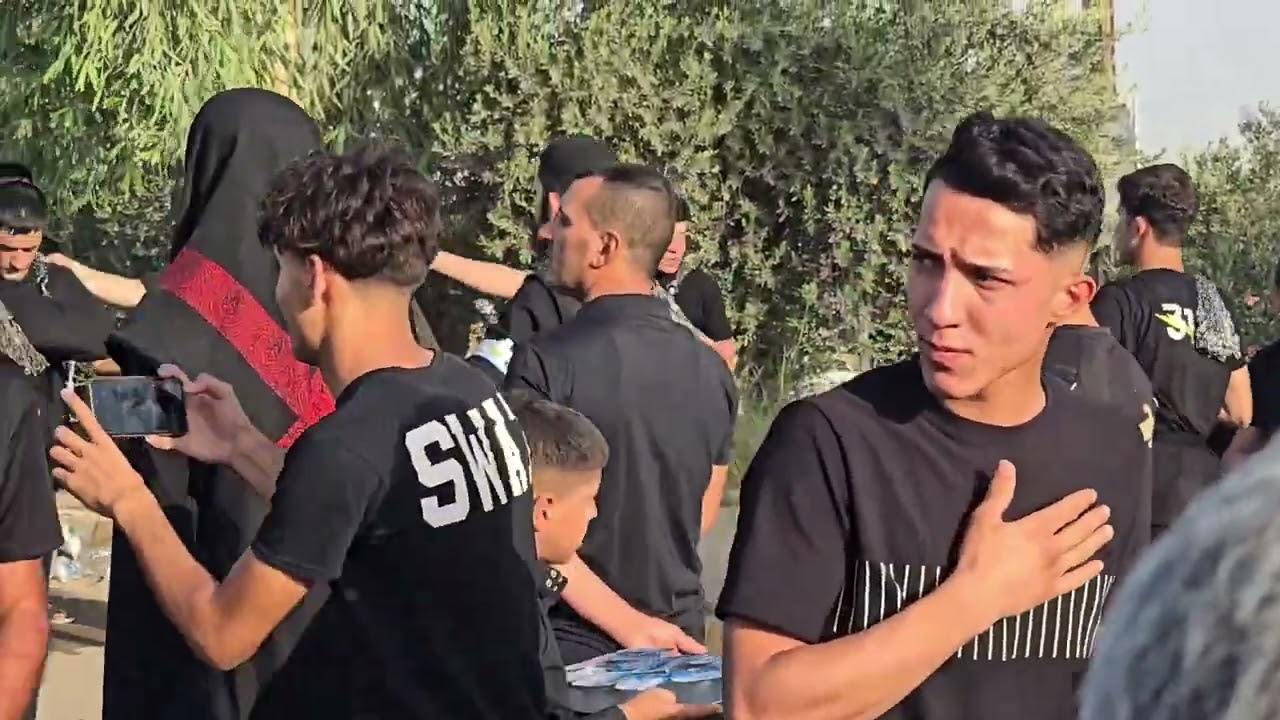 موكب اهالي براوجلي في قضاء داقوق. ذكرى استشهاد الامام زين العابدين(ع)