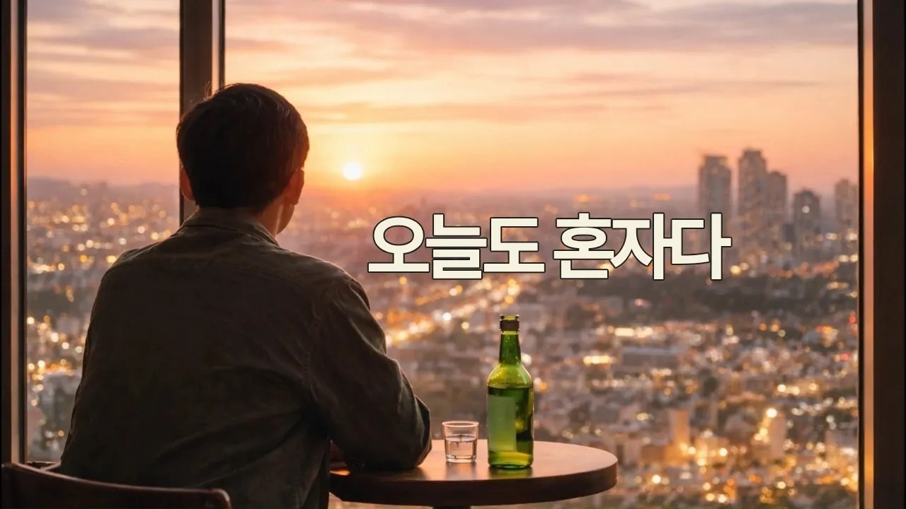 오늘도 혼자다 | 혼자 술 마실 때 듣는 K-POP 감성 발라드 인생 노래