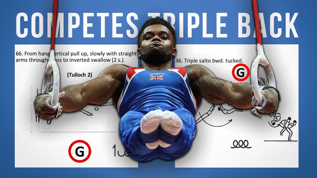Courtney Tulloch - 6.0 still rings routine, D score analysis