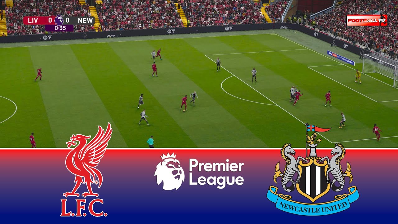Liverpool vs Newcastle United - Premier League 2026 | Full Match All Goals | Pes 21 Gameplay