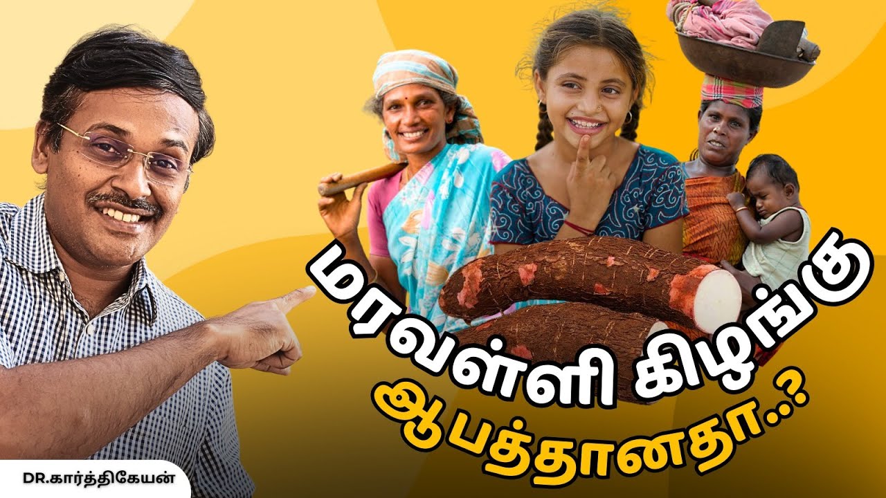 மரவள்ளிகிழங்கிற்கு இவ்வளவு நன்மைகளா? | Tapioca cassava health benefits Home Tips Doctor Karthikeyan