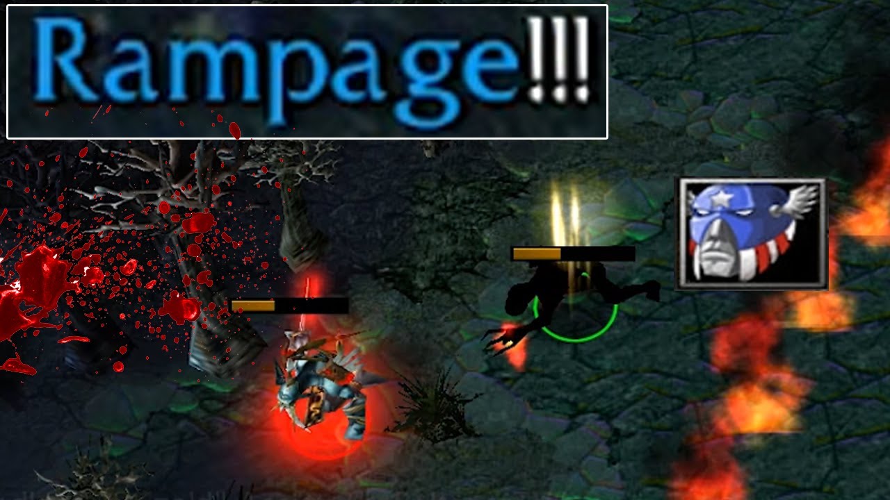 DOTA NAIX RAMPAGE (FAST FARM = FAST KILLS)