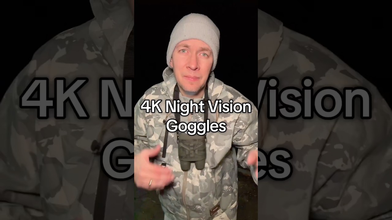 These 4k Night Vision Goggles are legit! Amazon choice item!We love ours! #amazonfinds #nightvision