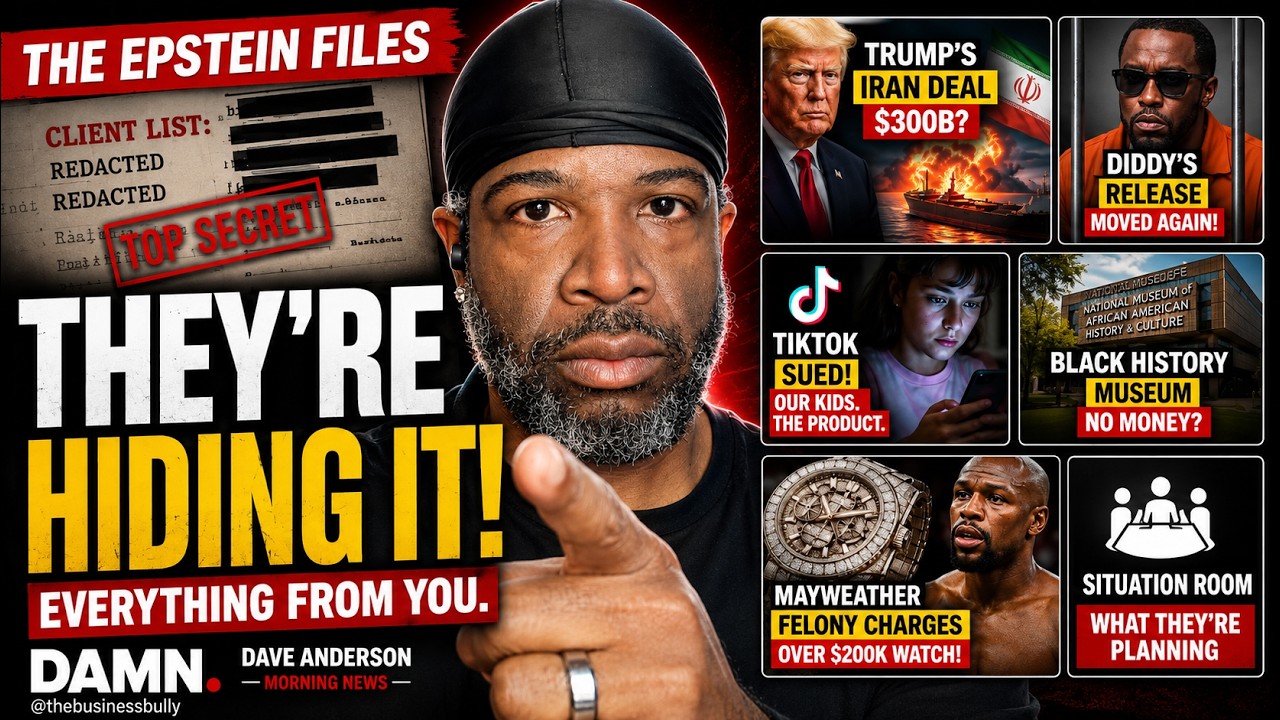 They&rsquo;re Hiding the Epstein Files? Trump&rsquo;s Iran Deal, Diddy Release & TikTok Exposed 📱