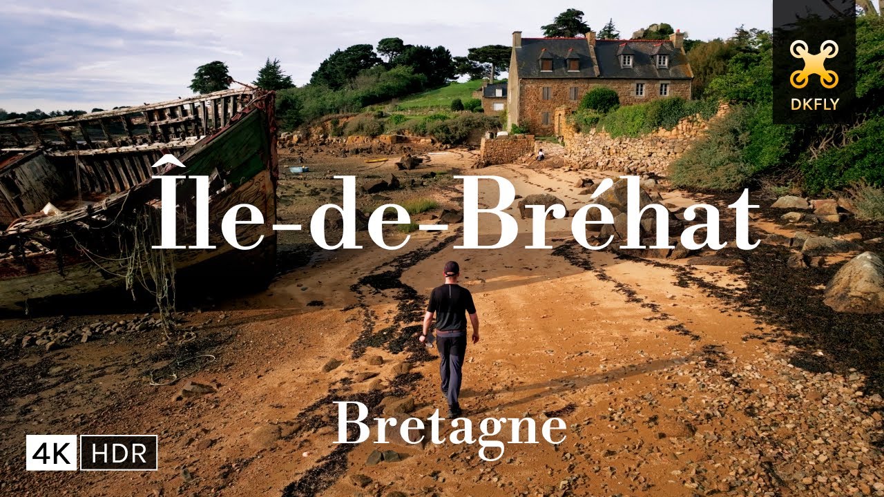 &Icirc;le-de-Br&eacute;hat, la perle des C&ocirc;tes d&rsquo;Armor | Bretagne Nord & Granit Rose en 4K