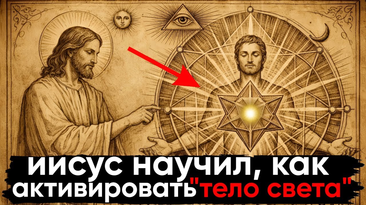 Техника Иисуса для активации светового тела (Почему Церковь пыталась это скрыть?)