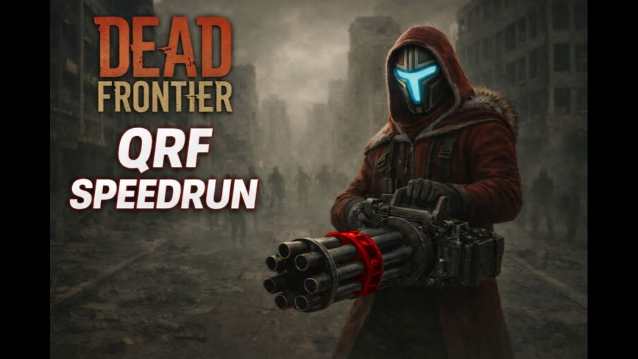 Dead Frontier - Mightman - QRF Speedrun - GAU-19 Type-2