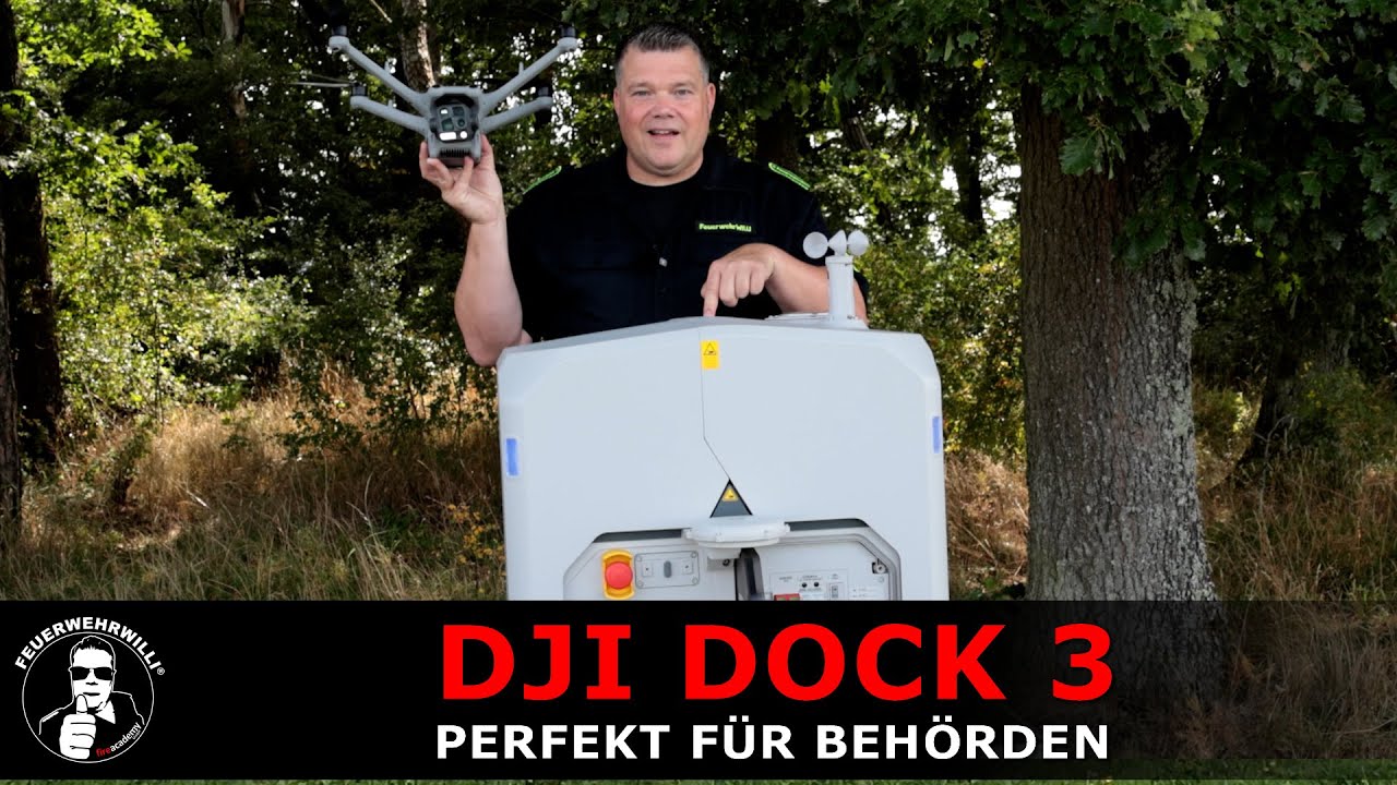 DJI DOCK 3 - DROHNEN AUTOMATISIERT STEUERN #einsatz #behörden #DJI