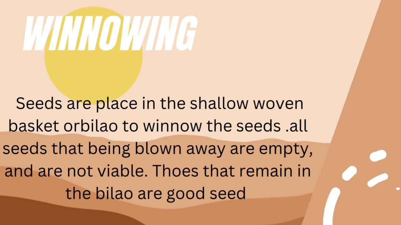 Method of seed testing?