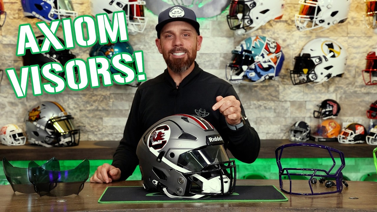 How to Install a Shoc Visor in a Riddell Axiom!