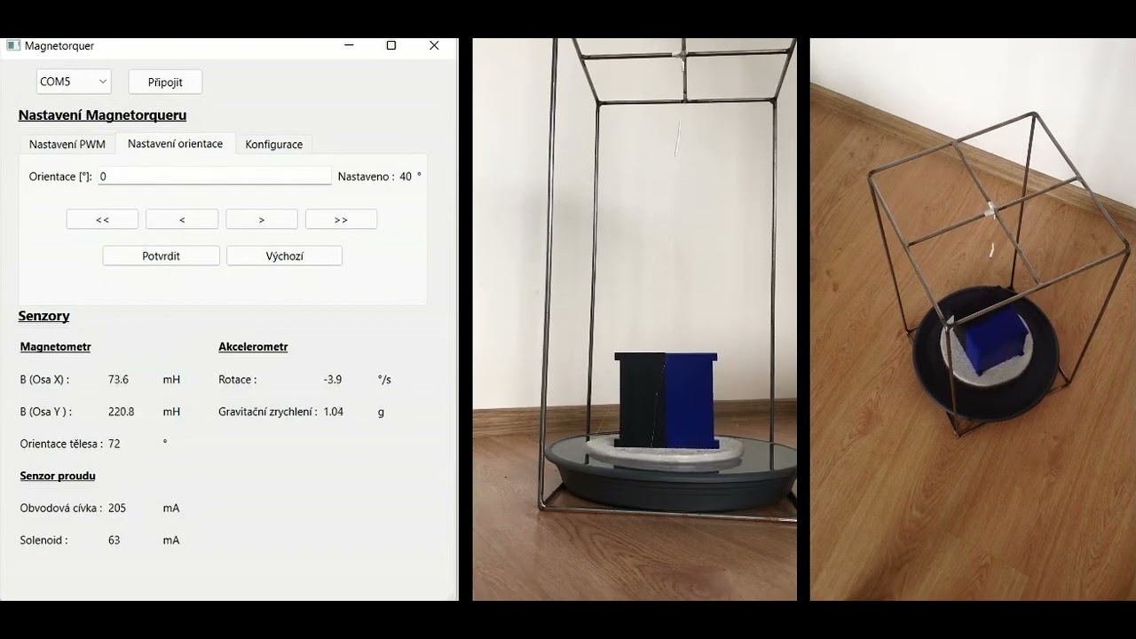 Magnetorquer test