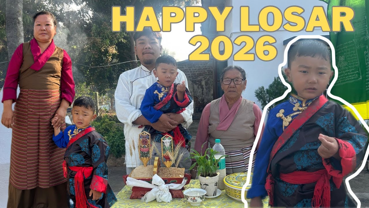 ལོ་གསར་བཟང་། Happy Losar 2026 Tibetan Losar Celebration with Family | Derab woeser | Tibetan vlogger