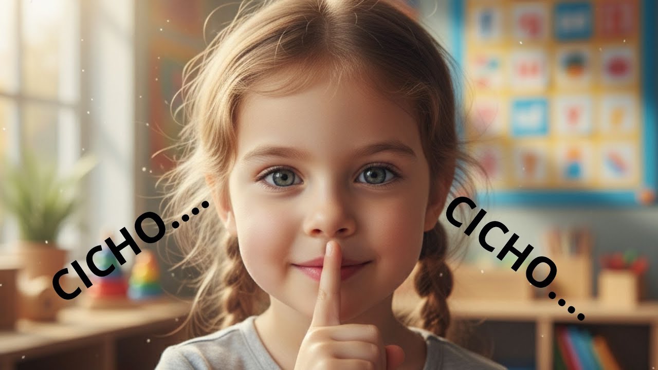 🤫PIOSENKA O CISZY🤫dla dzieci do przedszkola i żłobka🤫