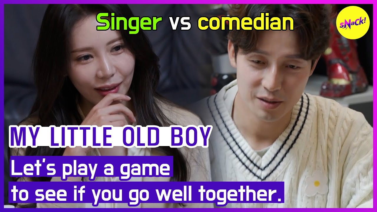 [HOT CLIPS] [MY LITTLE OLD BOY]Let's play a game to see if you go well together(ENGSUB)