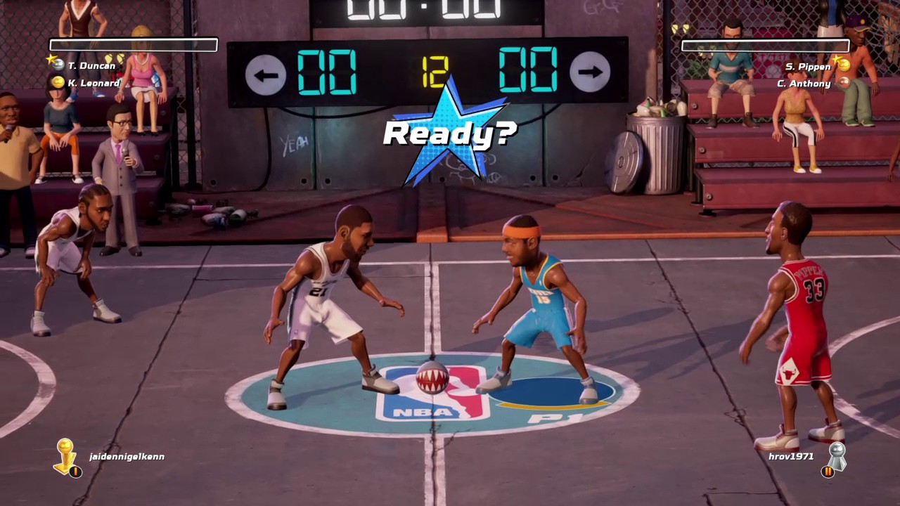 NBA Playgrounds online gameplay