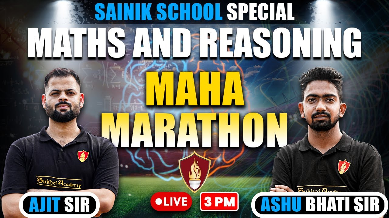 Sainik School - Maha Marathon | Sainik School Coaching Classes | Sainik School Online coaching