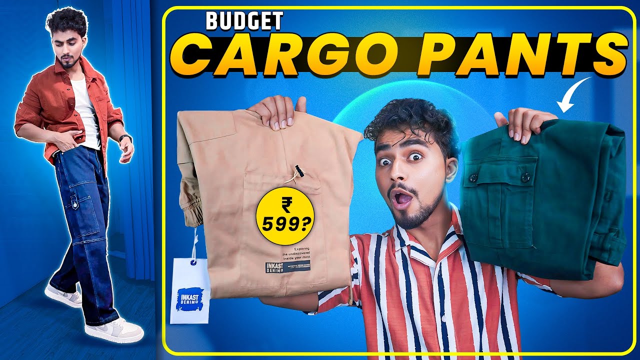 🔥5 Best STYLISH Cargo Pants for Men - Amazon Haul 2024