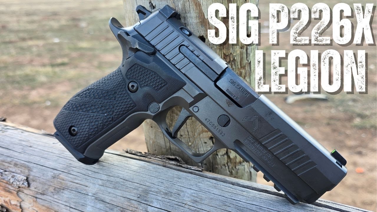 Обзор пистолета-пулемета Sig P226X Legion