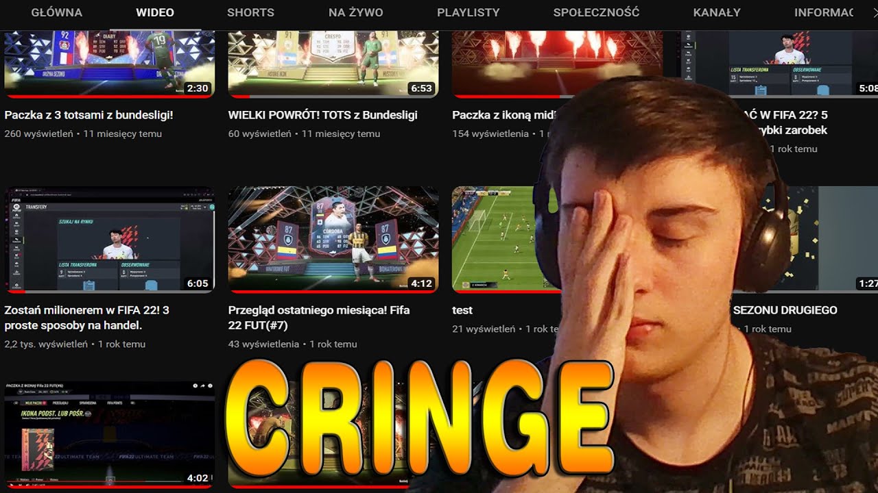 CO TO MA BYĆ xD *OGLĄDAM SWOJE STARE FILMY* FIFA 23 FUT