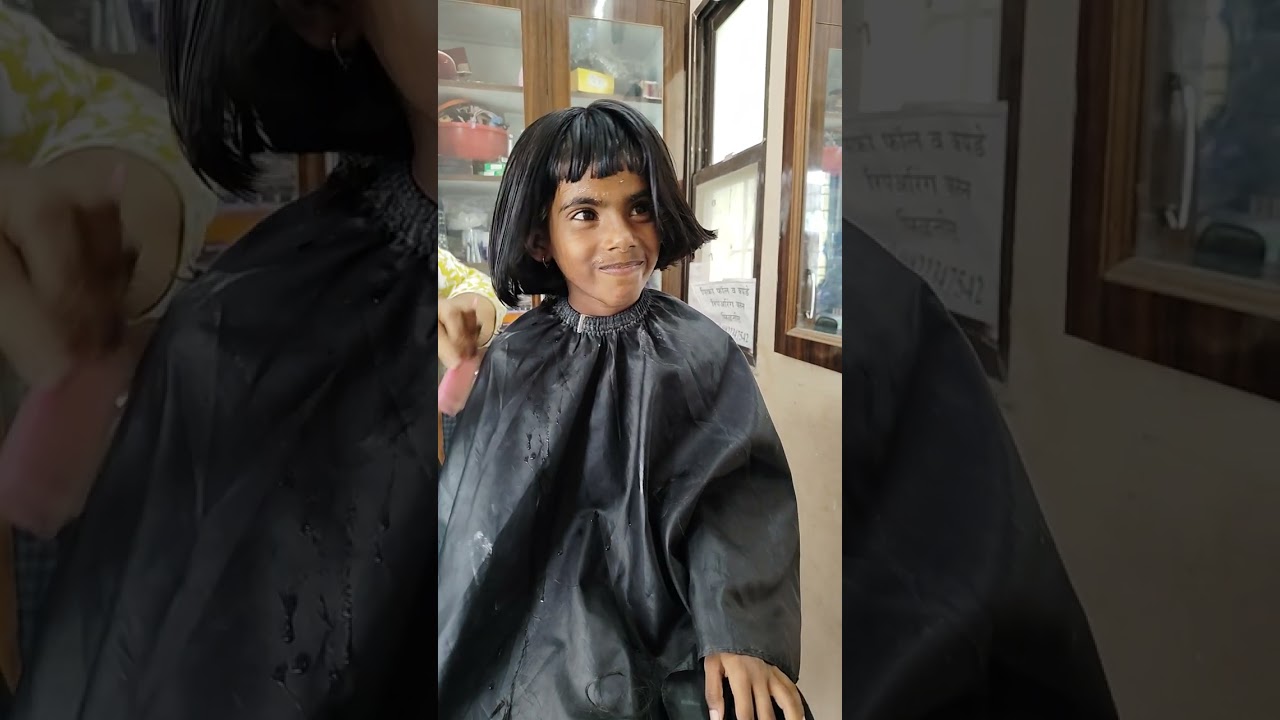 #Baby hair cut in detail 