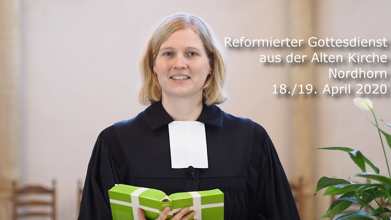 Leben im Zweifel - Gottesdienst zu Joh 20, 19-24 mit Maike Ogrysek // Reformierte Gemeinde Nordhorn